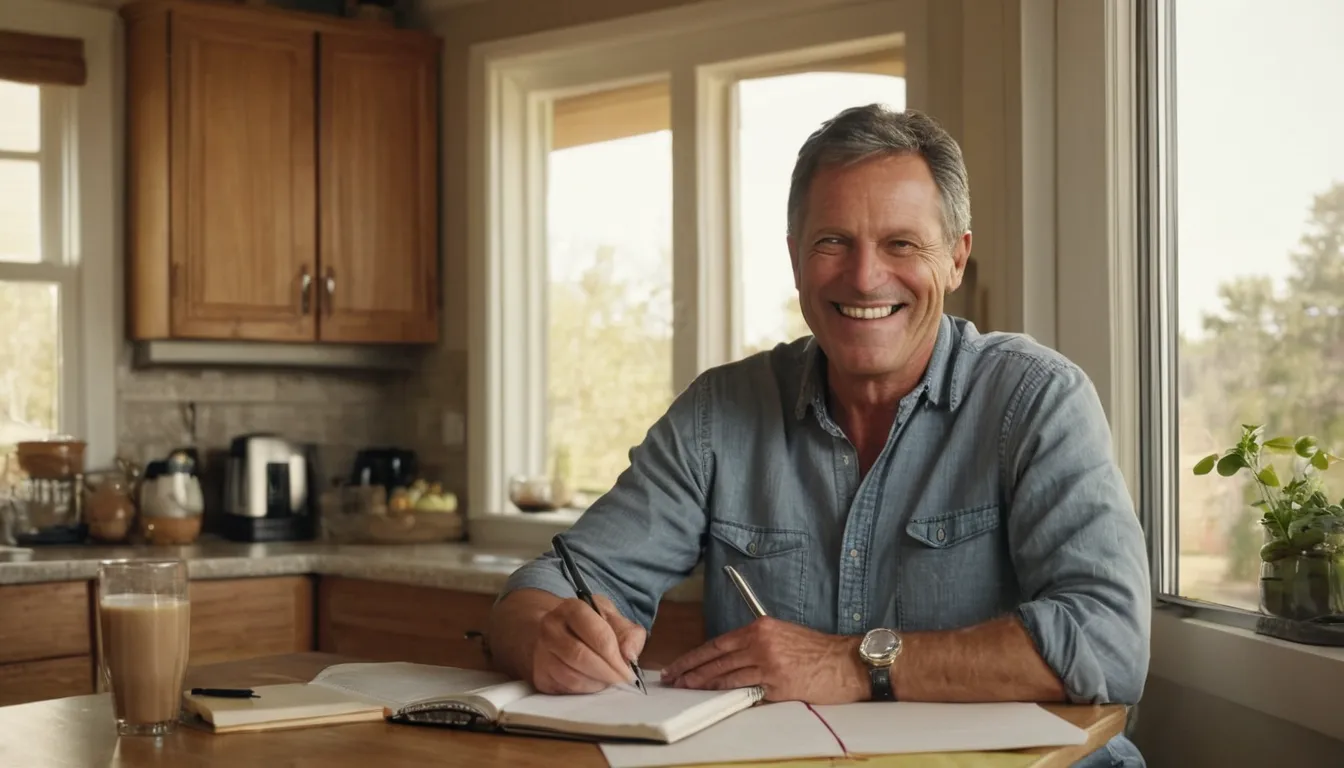 Homeowner reviewing remodeling estimates at a kitchen table in the Arlington Heights area
